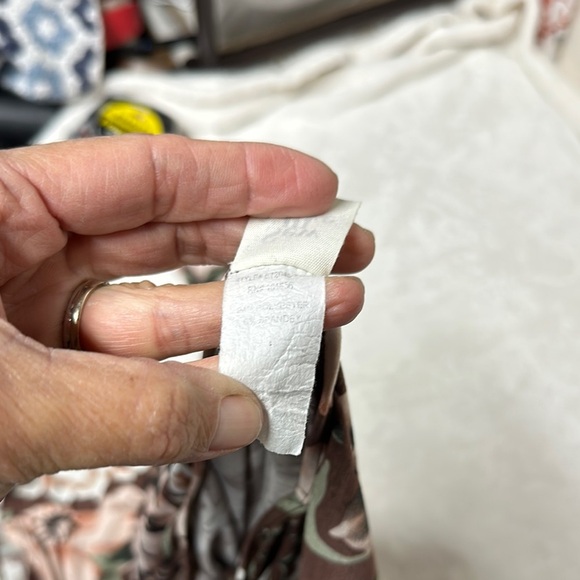 Sew In Love Pink and Brown Bell Sleeve Blouse - Picture 9 of 9